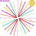 thumbnail image 2 of 115 Pcs Jumbo Bent Tip Tapestry Needles, Large- Eye Blunt Steel Darning Yarn Needles in Box and Plastic Hand Sewing Needles for Knitting Crochet DIY Notions Craft Stitchery Quilting Weaving, 2 of 5