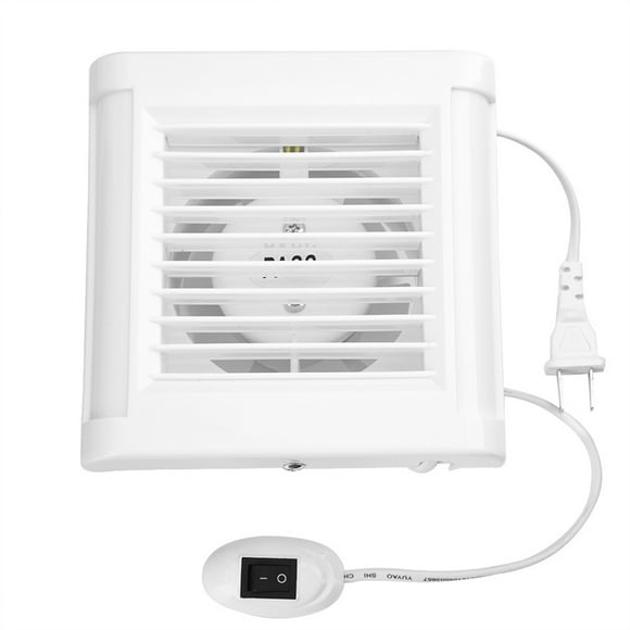 Bathroom Exhaust Fan, Bathroom Fan, Low Noise Easy To Use Wall Mounted Quick Installing Garage For Kitchen Bathroom