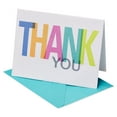 thumbnail image 2 of American Greetings Blank Thank you Cards, Colorful Thank You (10-Count), 2 of 5