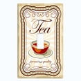 thumbnail image 2 of Metal Light Switch Wall Plate Outlet Cover (Coffee Mocha Tea Cup Beige White Frame - Single Toggle), 2 of 2