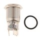 thumbnail image 5 of de metal sólido con enclavamiento Botón pulsador Interruptor de encendido y apagado 12V 19mm IP67 Amarillo kusrkot Interruptor de botón pulsador LED, 5 of 8