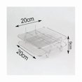 thumbnail image 5 of 2-Tier Air Fryer Rack Stackable Grid Grill Rack Stainless Steel For 4.2-5.8qt Air Fryer Kitchen, 5 of 5