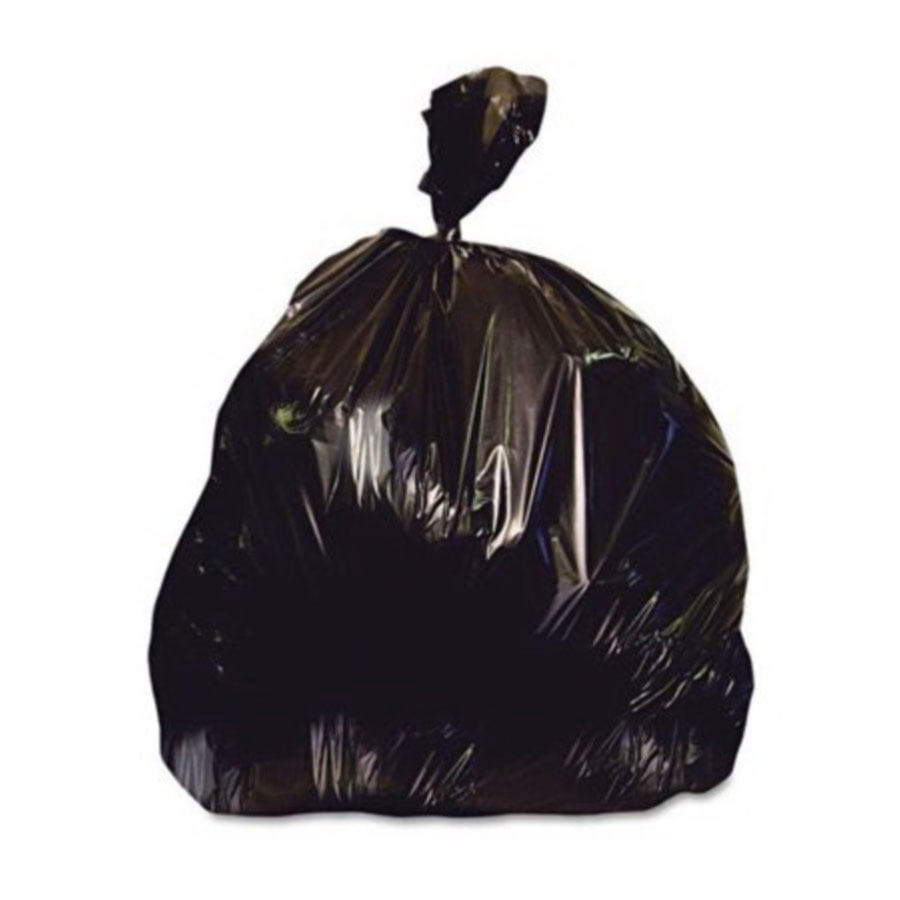 40x45 STOP4045K20 45 Gallon Black Garbage Bags 2mil 65 Bags 
