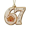 thumbnail image 1 of 67 adornos navideños planos en 2D divertidos Six Seven Meme Decoración navideña Regalos para adolescentes y adultos amantes del humor, 1 of 7