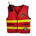 thumbnail image 4 of Chaleco de bombero para niños, traje de juego de héroe de lucha contra incendios de 6 piezas, traje de juego de Halloween, juguetes de lucha contra incendios, 4 of 6