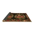 thumbnail image 2 of Ahgly Company Indoor Square Medallion Brown French Area Rugs, 5' Square, 2 of 4