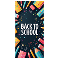 thumbnail image 1 of Back to School Theme Educational Decorations Backdrop Banner Children Classroom Background Decor Playground Supplies Photography Props, 1 of 4