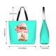 thumbnail image 5 of Fotbe Coffee Gnome (1) Bolsa Tote Estética de Lona con Estampado para Mujer - Bolsa Reutilizable de Hombro Casual para Vacaciones, Compras, Trabajo y Gimnasio, 5 of 8