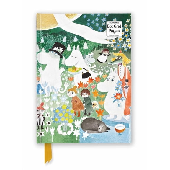 Flame Tree Dot Grid Notebooks Moomin: Dangerous Journey (Foiled Dot Grid Journal), (Hardcover)