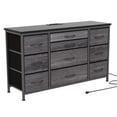 thumbnail image 1 of Armario con 10 Cajones y Estación de Carga - Soporte para TV de 55", Mueble Multiusos para Recámara y Sala, 1 of 10