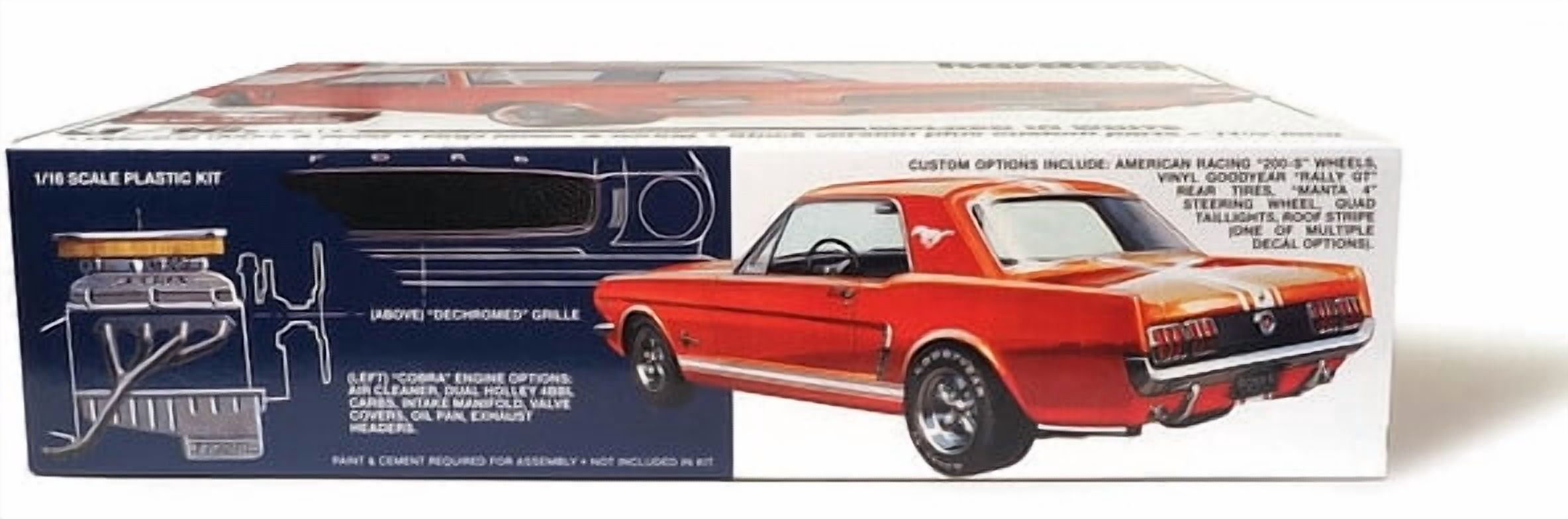 AMT 1964.5 Ford Mustang Coupe 60th Anniversary 1/25 Scale Model Kit