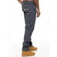 thumbnail image 2 of Enzo Mens Straight Leg Jeans Designer Denim Trousers, 2 of 6