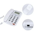 thumbnail image 3 of Teléfono Con Cable Con Altavoz, Función de Cancelación de Ruido Teléfono de Teléfono fijo Con Pantalla de Identificación de Llamadas para el HOGAR PARA EL HOTEL PARA EL, 3 of 7