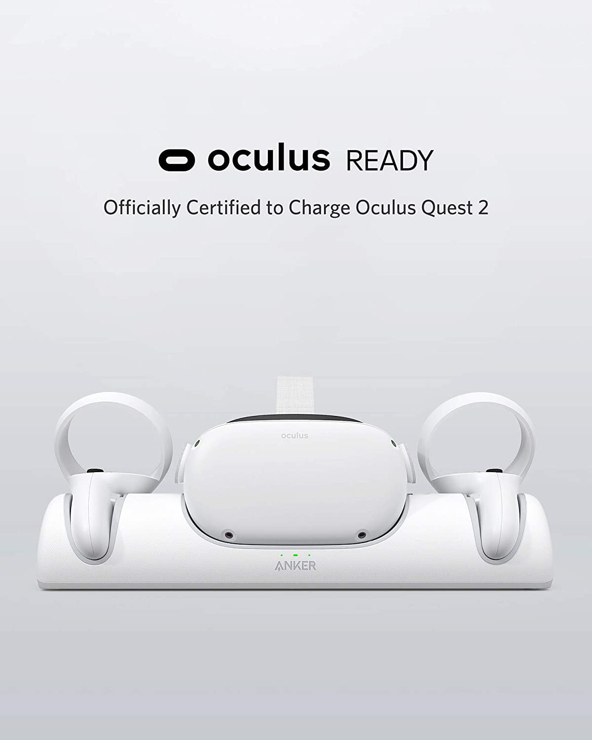 その他  Quest 2 64GB+Anker Charging Dock Anker Oculus Quest 2 Charging Dock, VR Stand, Headset