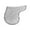 White, variant on Showman Quilted English Saddle Pad (Black)