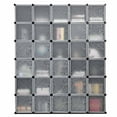 thumbnail image 1 of Patiojoy 30 Cube Clothes Organizer Storage Cubes Portable Wardrobe Bedroom Storage Cubby, 1 of 7