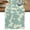 Green, variant on Brown Floral Silhouette Cotton Linen Table Runner for Dining Kitchen, Spring Farmhouse Vintage Flowers Wedding Outdoor Party Tablerunners, Dresser Scarf Coffee Tablecloth Runners 13x36 Inches