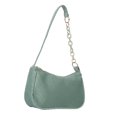 thumbnail image 2 of Bolsa vagabundo de moda para mujer informal con cremallera para la axila para regalo de cumpleaños (verde) Tmvgtek Para Estrenar, 2 of 2