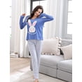 thumbnail image 2 of Richie House Women's Soft and Warm Polar Fleece Pajama Set RHW2775, 2 of 7