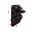 thumbnail image 3 of Qiaoxi Car Back Seat Organizer with Foldable Table Tray, Adjustable Buckle Mounting, Multi-Functional Storage Rack Phone Pockets, Utility Tool for Kids Toddlers Travel, 3 of 6