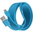 thumbnail image 1 of 6ft Long PS4 Controller Charging Cord for Xbox One Controller,Dual Shock 4,Charge and Play Wire, Micro USB Fast Charger Data Sync Cable, 1 of 1