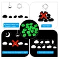 thumbnail image 6 of Uxcell 200Pack Glow Rocks 8-11mm Decoration Pebbles Luminous Stones Decor Green, 6 of 6