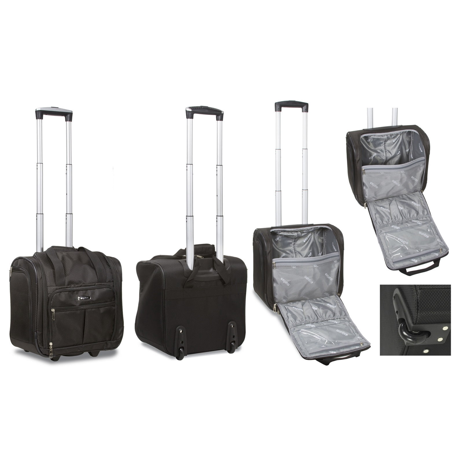 Dejuno Lightweight Wheeled 15-inch Underseater Carry-On Luggage