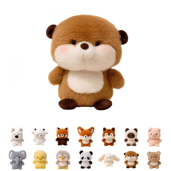 BESTSKY 2026 New Mini Stuffed Animals 5.9In – Small Bedtime Stuffed Animal Plush Toys with Floppy Ears&Fluffy Tail,Cute Plushies Girl Toddler Toys,Birthday Valentine'S Day Gifts for Kids Girl Friend