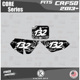 thumbnail image 2 of Kalair GFX Graphics Kit for Honda CRF50 (2013+) Core Series, 2 of 5