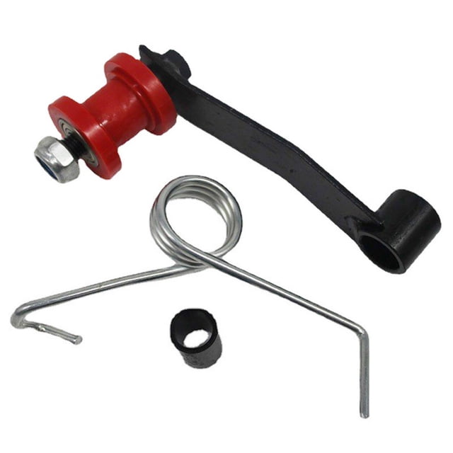 Car Chain Tensioner Spring Roller Slider Guide Adjuster Wheel Roller Slider Guide Pulley Kit Repairing Tool for 110cc-250cc Scooter
