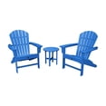 thumbnail image 1 of Trex Outdoor Furniture Yacht Club Shellback 3 Piece Adirondack Set, 1 of 2