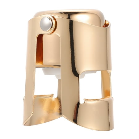 

1pc Stainless Steel Wine Stopper Creative Champagne Bottle Sealer (Golden)