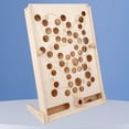 thumbnail image 3 of Labyrinth Wooden 3D Maze Toys Puzzle Family Table Board Game Educational Toy, 3 of 8