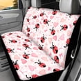 thumbnail image 2 of CHAQLIN Ladybug Hearts Pattern Car Backseat Covers with SUV Truck, Wear Resistant Non-Slip Car Rear Seat Covers(Set of 2 Pieces), 2 of 7