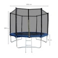 thumbnail image 4 of Trampolín Armable 10 Pies Azul VANLIG, 4 of 4