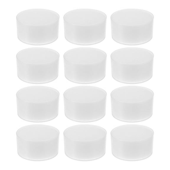 FOMIYES 12Pcs Finger Sponge Transparent Cash Handling Wax for Document Counting and Office Use