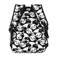thumbnail image 4 of Easygdp Cute Panda (3) Mochila Ergonómica Versátil para Laptop - Múltiples Bolsillos, Correas Ajustables, Unisex para Escuela, Viajes y Actividades al Aire Libre-One Size, 4 of 5