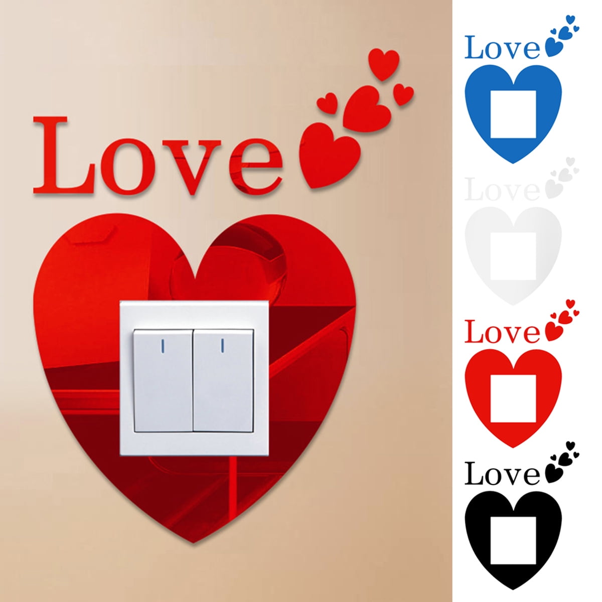 Travelwant Light Switch Decals Removable Switch Sticker, Wall Sticker