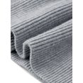 thumbnail image 5 of INSPIRE CHIC Womens Knit Mermaid Skirt Elastic High Waist Stretchy Bodycon Casual Fishtail Sweater Midi Skirts XL Grey, 5 of 6