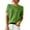 knitted sweaters for women Green-A11, variant on Womens 100% Merino Wool Crewneck Short Sleeve Sweater Khaki L