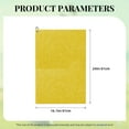 thumbnail image 4 of Kdxio Yellow Glitter Pattern Golf Towel (24" X 16") with Carabiner Clip - The Convenient Golf Cleaning Towel, 4 of 8