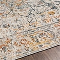 thumbnail image 6 of Surya Laila LAA-2310 79x114" Rectangle Traditional Fabric Rug in Cream/Teal, 6 of 7