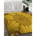 thumbnail image 3 of Ahgly Company Machine Washable Indoor Rectangle Transitional Mahogany Brown Area Rugs, 2' x 4', 3 of 7