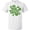 AA-White, variant on Inktastic Happy St. Patrick's Day Shamrock in Green T-Shirt