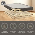 thumbnail image 3 of Hercules 8" High Profile Foundation Mattress Box Spring Replacement, Twin, 3 of 10