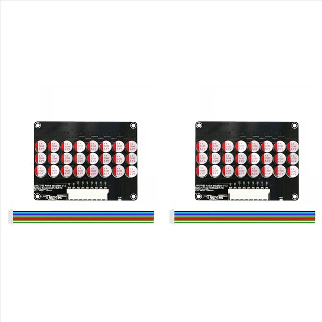 2X Equilibrador de Ecualizador Activo 5A 6-8S Lifepo4/LTO/Lipo Condensador de Energía de Batería 6-8S NCM LFP LTO