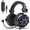 Black, variant on FIFINE Open-Back Gaming Headset for PC Computer, PS5/PS4, Wired Headphones with Noise-Cancelling Microphone, 7.1 Surround Sound, EQ Modes, RGB Lighting