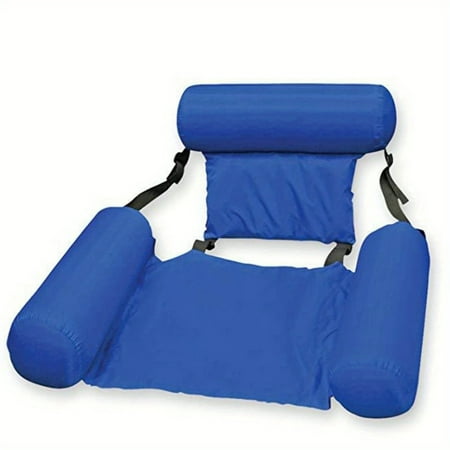 Inflatable floating bed sofa, inflatable foldable water hammock, used for swimming pools, beaches
