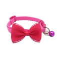 thumbnail image 3 of Goowood Bow Tie Cat Collar Breakaway Adjustable Collars with Bell and Cute Bow for Kittens and Small Dogs Soft Safety Collar for Everyday Wear, 3 of 6