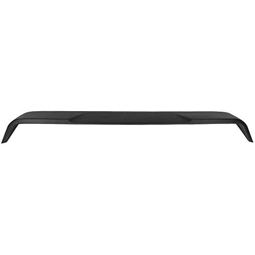IKON MOTORSPORTS , Bec de Toit Compatible avec la Toyota Corolla Berline 2020-2025, Bec de Toit Style IKON Lèvre Aile Noir Mat, 2021